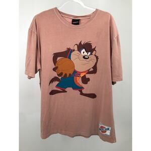 DUMBGOOD Space Jam Tune Squad Taz Short Sleeve T-Shirt Size L